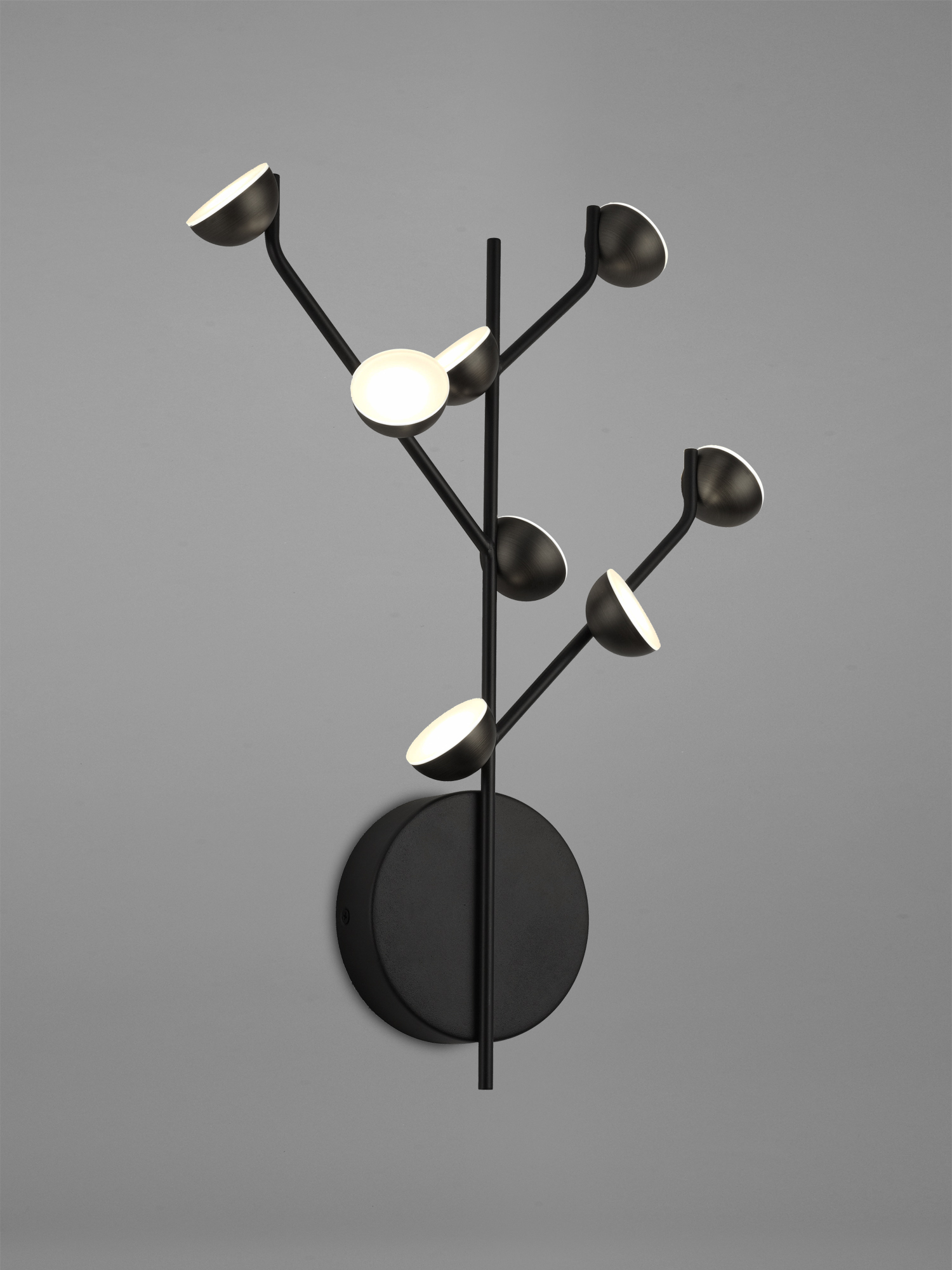 Adn Black Wall Lights Mantra Armed Wall Lights Adn Black Wall Lights Mantra Armed Wall Lights